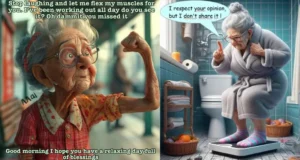 The Observations of an Old Lady are Shown in 20 Best Cartoon Images
